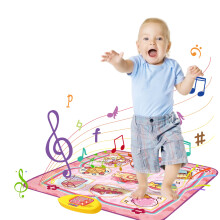 LED-Tanzmatte mit Musikspielzeug für Kinder