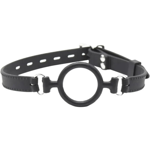 Rubber Open Mouth O Ring Gag Restraints For Couples Bedroom Under Bed Game 2