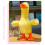 (Yellow Battery Type(2 X AA)) Zingend Loopend Eend Pluche 2