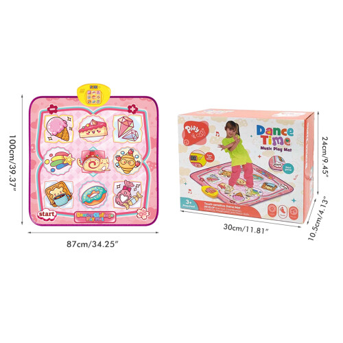Tappeto da ballo LED musicale per bambini 1