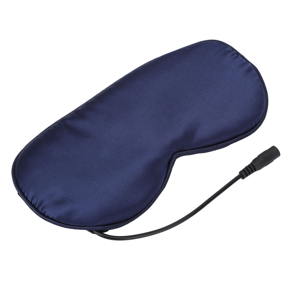 Rechargeable Heated Eye Mask with Temperature Timer 3 Speeds Silk USB