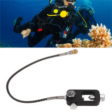 Adaptador de recarga para tanque de buceo 63.5cm / 25in negro