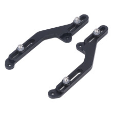 Soporte de parabrisas de aluminio negro para NC750X 2021