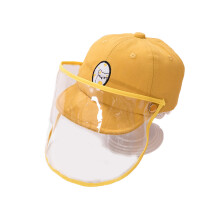 (Yellow Children Type 45‑50cm / 17.7‑19.7in) Babyspeichelkappe mit Cartoon-Motiv, gelb, 45-50cm