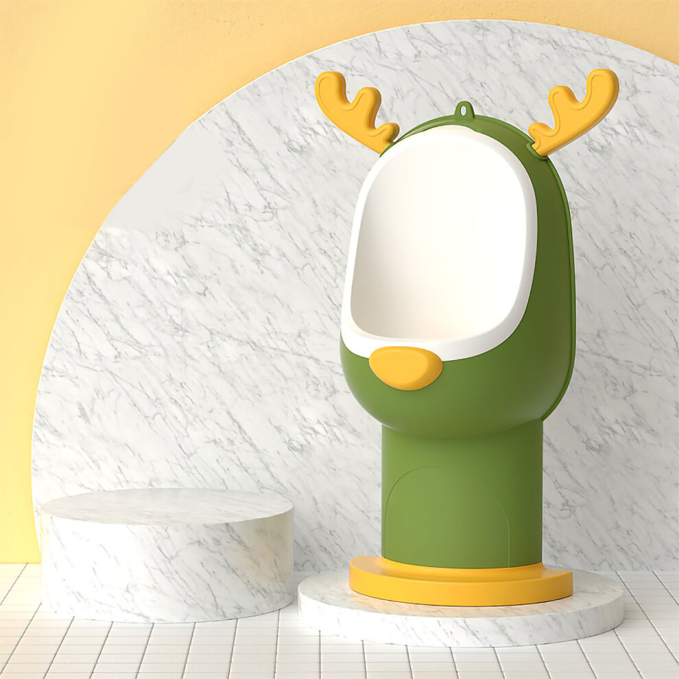 (Green) Baby Toilet Standing Wall Mounted Children Urinal Hanging Potty Green 604725220189