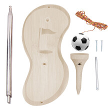 Holzringwurfspiel mit Bällen für Kinder und Erwachsene
