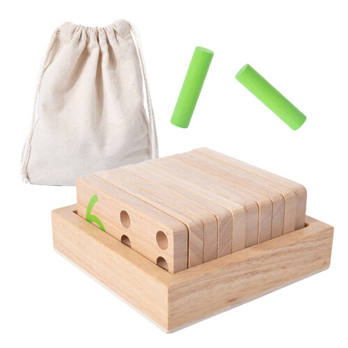 Peg-Brett-Zählspielzeug 57 Stifte 2