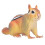 Niedliche Eichhörnchen Figurine PVC Umweltfreundlich 4