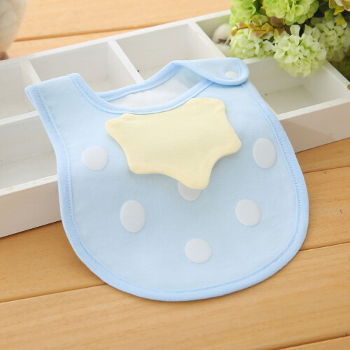 (Blue) Baby slabbetje 1-3 jaar waterdicht