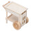 Mini-Holzkarte, Retro, ungestrichen, 1:12 1