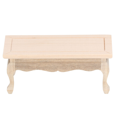 Tavolino Legno 1:12 per Casa delle Bambole 1
