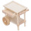 Mini-Holzkarte, Retro, ungestrichen, 1:12 3