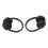 (Black) 2x 1:12 Miniature Headset Lifelike Black 3