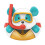 Bath Toy Cute Bear Bubble Maker with Music Kids Gift 1