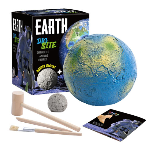 Solar System Dig Kit Earth Moon Planet Educational Toy