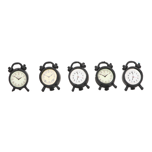 5PCS 1:12 Scale Dollhouse Alarm Clock Miniature 2