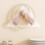 Rotatable Wall Mounted Pots Lid Holder for Kitchen- beige 4