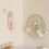 Rotatable Wall Mounted Pots Lid Holder for Kitchen- beige 6