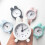 Bunnys Desktop Alarm Clock Bedsides Clock Office Clock-Pink 7