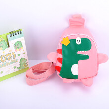 (Pink) Dino-Schultertasche Kinder Blau Tragbar
