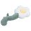 (White) 25.59in Cartoon Flower Throw Pillow White Removable 5
