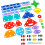 Kinder Noten Houten Bouwset Educatief Gift 3+ Ja 1