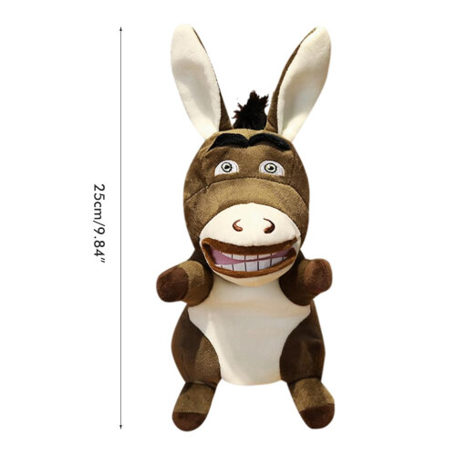 Plüsch-Handpuppe Esel Lamm Panda Hase Kuscheltier Kinder-Geschenk 1