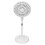 (White) Mini Metall Ventilator 1:12 Puppenhaus Weiß 3