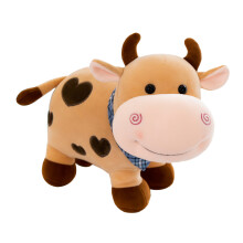 Süßes Kälber-Plüschtier, weiches Kuh-Puppen-Geschenk