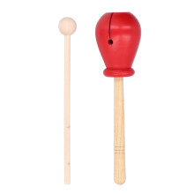 Rotes Guiro Holzinstrument für Kinder - Percussion-Spielzeug