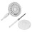 (White) Mini Metall Ventilator 1:12 Puppenhaus Weiß 2