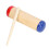 Guiro Legno Strumento Musicale con Bacchetta Rosso/Blu 4