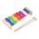 8-Tone Colorful Xylophone with 2 Mallets 3