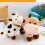 Süßes Kälber-Plüschtier, weiches Kuh-Puppen-Geschenk 2