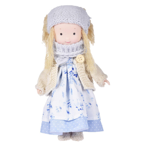 Handgemachte Stoffpuppe, süßes Kinder-Geschenk