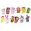 12-teiliges Fingerpuppen-Set: Weiche Plüsch-Tiere 1