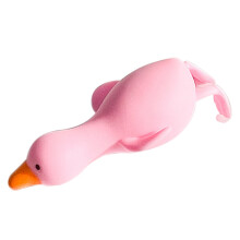 (Pink Goose) Drück-Enten-Spielzeug aus weichem Vinyl, Gelb, Stressabbau