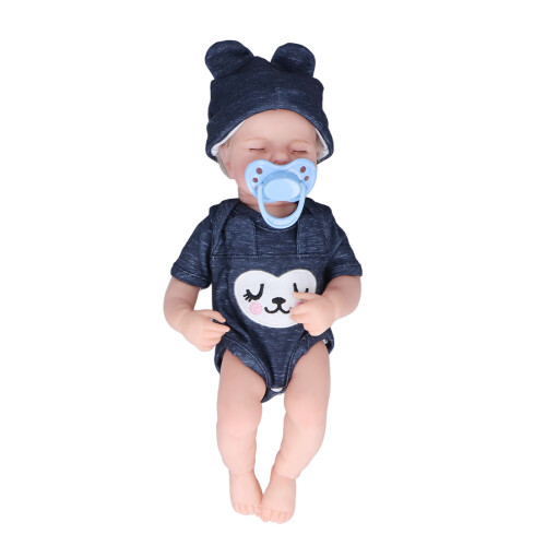 12in Wasbare Silicone Baby Pop Set 1
