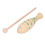 (Wood Color) Draagbare Houten Percussie-instrument Vis 5