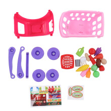 (Pink) Fruit Winkelwagentje Blauw Speelgoed Voor Kinderen