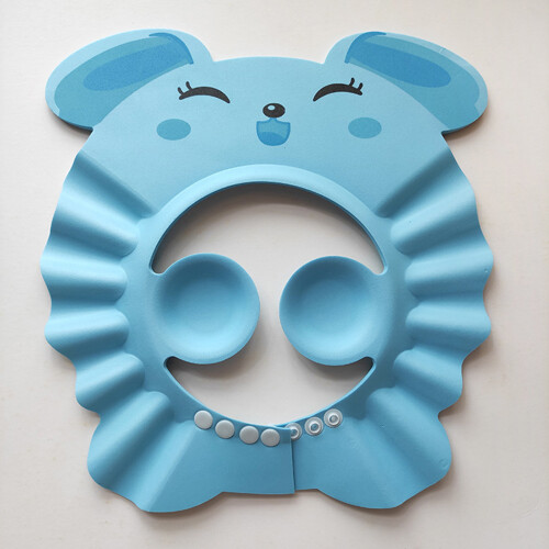 (Blue) Cappello Doccia Bambino Impermeabile Blu