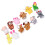 12-teiliges Fingerpuppen-Set: Weiche Plüsch-Tiere 5