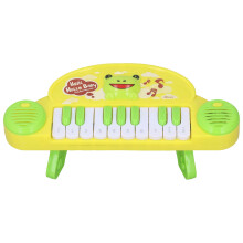 (Green) Pianetto Bambino 10 Tasti Educativo ABS Verde