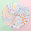 (Random Style) Bib Petal Newborn Cotton Waterproof Snap Towel 1