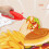 Fake-Spray-Ketchupflasche, Aprilscherz, Rot 3