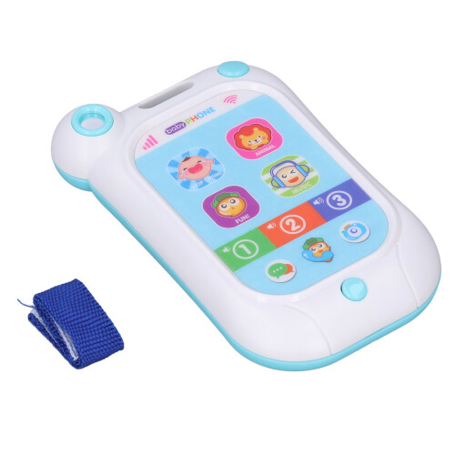 Lern-Telefon mit Touchscreen & Musiksimulation, weiß 1