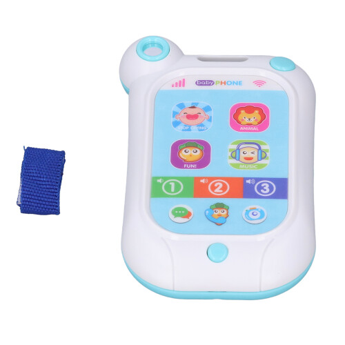 Lern-Telefon mit Touchscreen & Musiksimulation, weiß 2