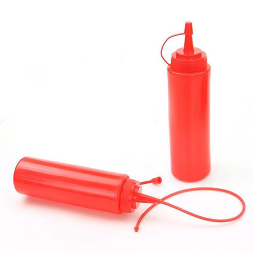 Fake-Spray-Ketchupflasche, Aprilscherz, Rot 1