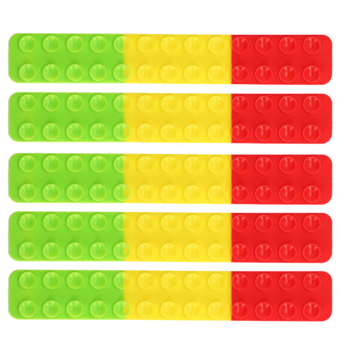 (#3) 5x Silicone Anxiety Relief Suction Toys