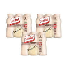Slimfast Milkshake Vanilla 325Ml X 6 3 Pack